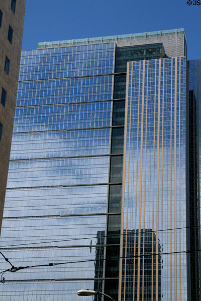 WaMu Center (2006) (42 floors) (1301 2nd Ave.) (office tower of Seattle Art Museum). Seattle, WA. Architect: NBBJ.