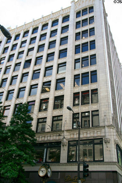 Fourth & Pike Building (1927) (10 floors) (1424 4th Ave.). Seattle, WA. Architect: Lawton & Moldenhour.