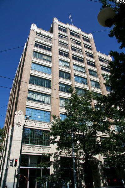 Terminal Sales Building (1925) (11 floors) (1932 1st Ave.). Seattle, WA. Architect: Henry Bittman.