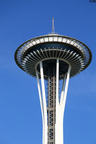 Space Needle observation pod. Seattle, WA.