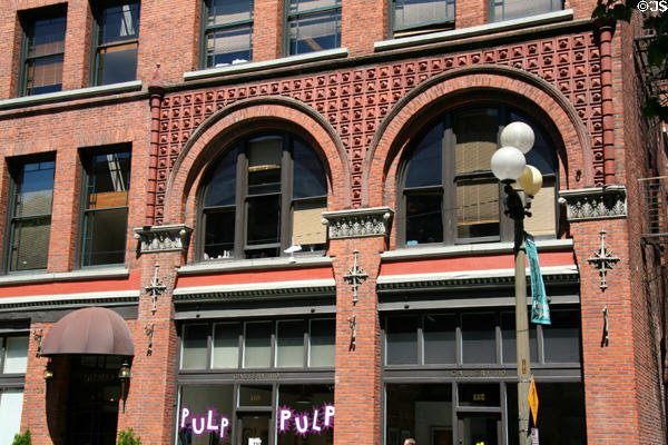 Delmar Building (108-112 S. Main St.) near Occidental Park. Seattle, WA.