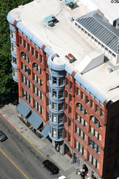 Pioneer Building (1892) (6 floors) (600 1st Ave.). Seattle, WA. Architect: Elmer H. Fisher.