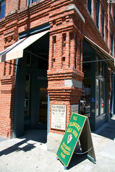 Klondike Gold Rush National Historical Park in restored Cadillac Hotel (319 2nd Ave. S.). Seattle, WA.