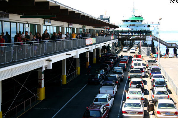 Washington State Ferry Terminal. Seattle, WA.
