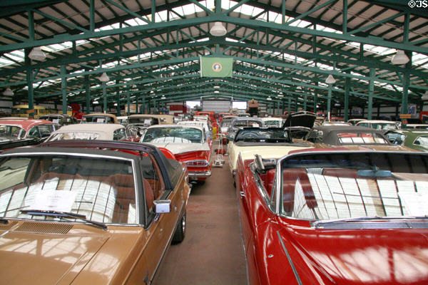 Heritage automobiles at LeMay Museum. Tacoma, WA.