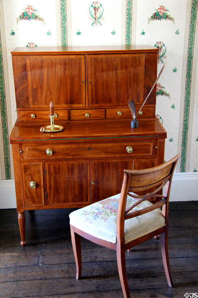 Desk (1810) from New Hampshire at Craik-Patton House. Charleston, WV.