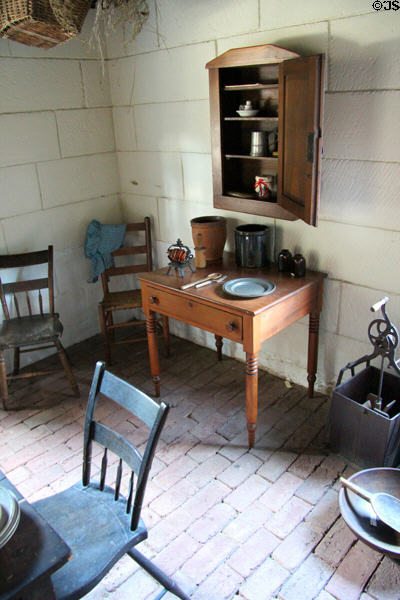 Basement kitchen at Craik-Patton House. Charleston, WV.