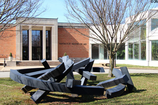Sculpture on grounds of Huntington Museum of Art. Huntington, WV.