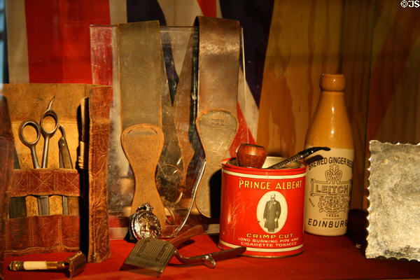 Heritage objects at Cheyenne Depot Museum. Cheyenne, WY.