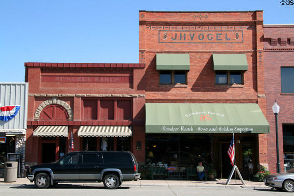 J.H. Vogel commercial building (1251 Sheridan Ave.). Cody, WY.