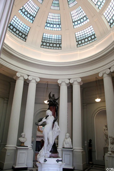 Rotunda at Lady Lever Art Gallery. Liverpool, England.