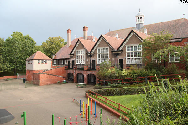 Church Drive Primary School (1903) at Port Sunlight. Liverpool, England.