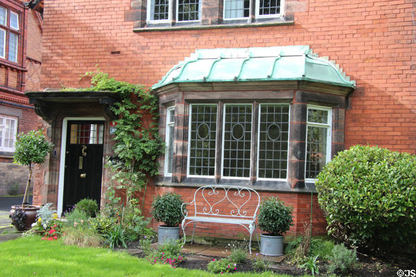 Garden home at Port Sunlight. Liverpool, England.