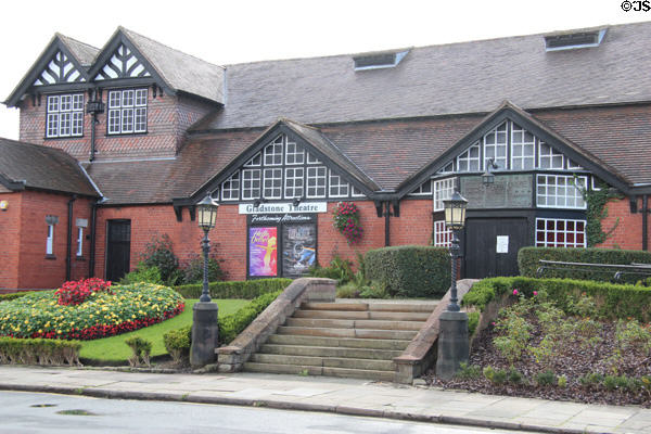 Gladstone Theatre (1891) at Port Sunlight. Liverpool, England.