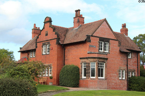 Mansion on Bolton Road at Port Sunlight. Liverpool, England.