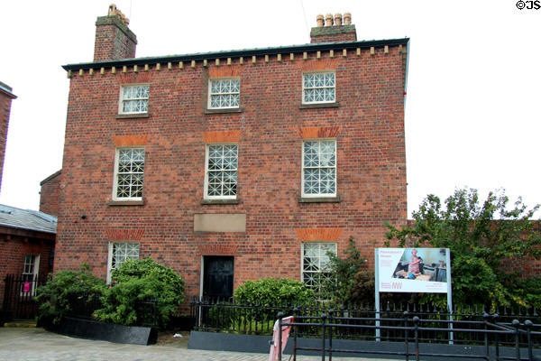 Piermaster's House of National Museum of Liverpool at Royal Albert Docks. Liverpool, England.