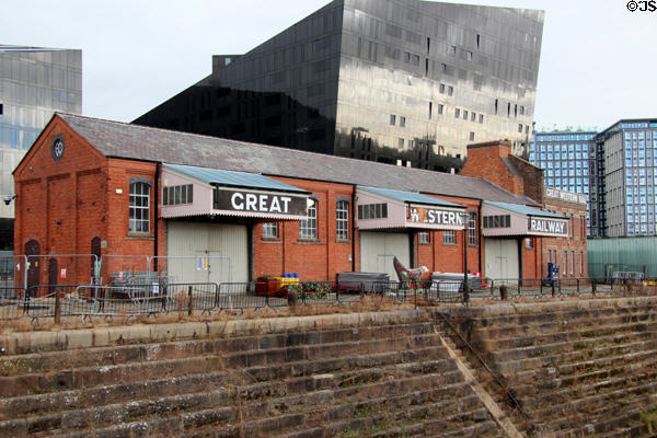 Great Western Railway Terminal at Pier Head. Liverpool, England.