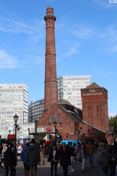 The Pumphouse at Albert Dock. Liverpool, England.