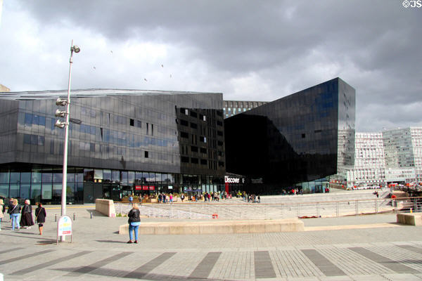 Mann Island Discover center. Liverpool, England.