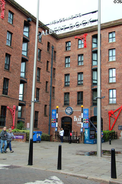 The Beatles Story museum at Albert Dock. Liverpool, England.