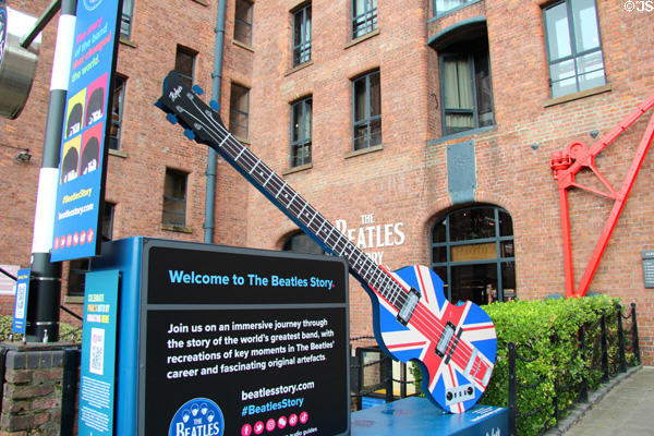 The Beatles Story museum at Albert Dock. Liverpool, England.