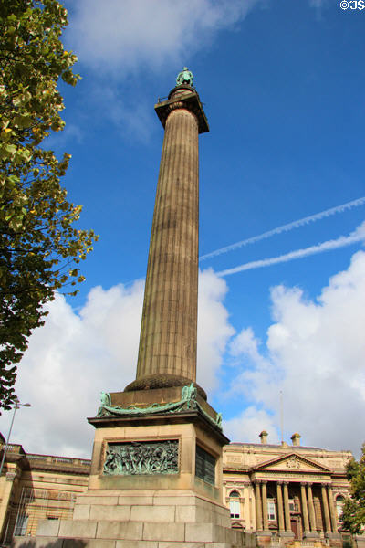 Wellington's Column (Waterloo Memorial) (1863) by George Anderson Lawson. Liverpool, England.