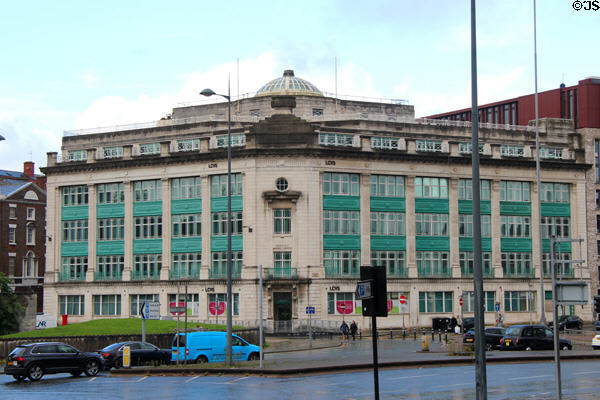 Art deco LCVS (Liverpool Charity & Voluntary Services) building (1930s) (151 Dale St,). Liverpool, England.