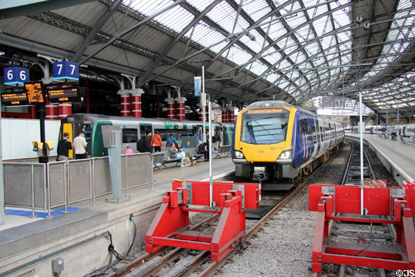 Lime Street Station. Liverpool, England.