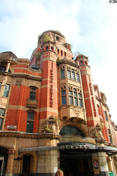 Art Nouveau Grand Central Hall (1905) (35 Renshaw St.). Liverpool, England. Architect: Bradshaw Gass & Hope.