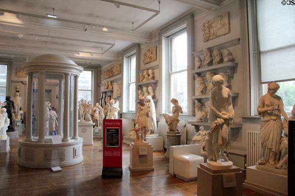 Sculpture gallery at Walker Art Gallery. Liverpool, England.