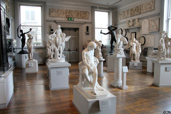 Sculpture gallery at Walker Art Gallery. Liverpool, England.