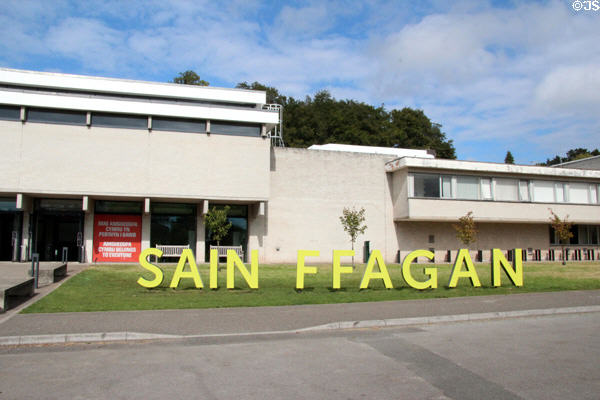 St Fagans National Museum of History (aka Welsh Folk Museum) (opened July 1948) which hosts a collection of authentic buildings, re-erected on the site, reflecting the lives of ordinary people in Welsh history. Cardiff, Wales.