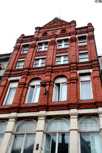 Heritage building in Cardiff City Centre. Cardiff, Wales.