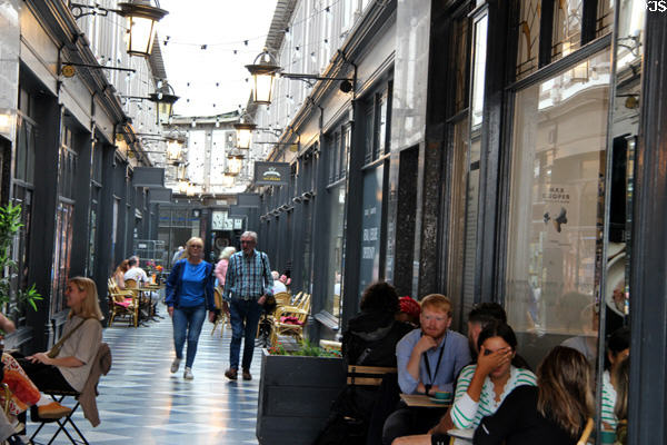 Inside High St. Arcade building in Cardiff Castle Centre. Cardiff, Wales.