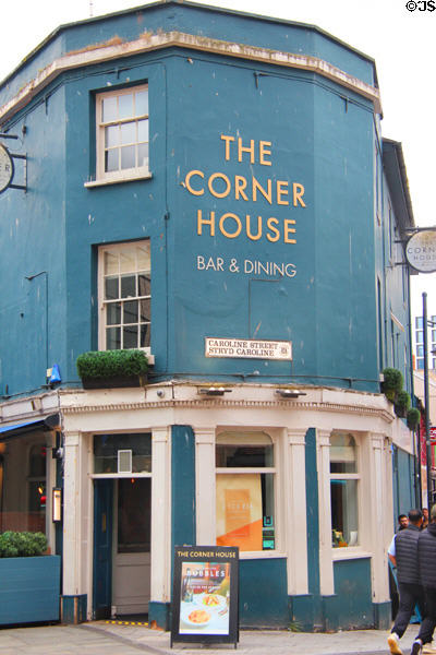 The Corner House Pub & Restaurant on Caroline St in Cardiff City Centre. Cardiff, Wales.