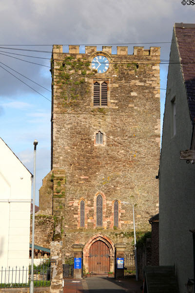 St Mary & All Saints Church, an ancient church much rebuilt over the centuries so little of the original remains. Conwy, Wales.