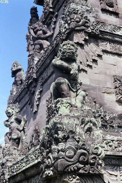 Carvings at Denpasar Museum. Bali, Indonesia.