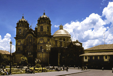 La Compaña de Jesús in Cusco was started in 1571. Peru.