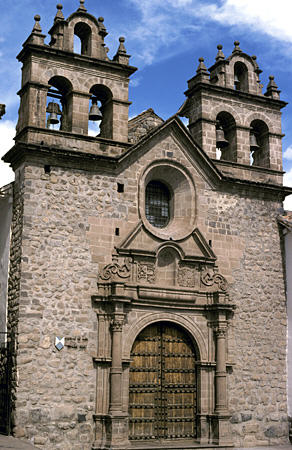 Capella de San Antonio Abad in Cusco. Peru.