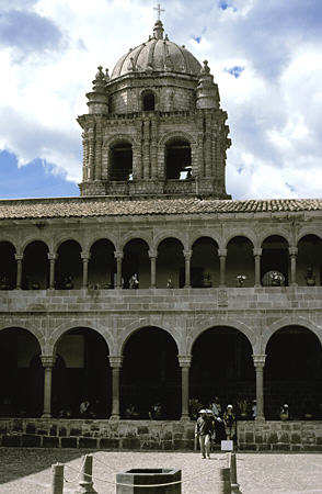 Santo Domingo cloister & tower, Cusco. Peru.