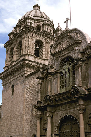 La Merced church (1654) in Cusco. Peru.