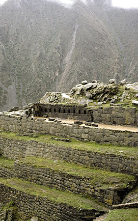 Ollantaytambo temple ruins. Peru.
