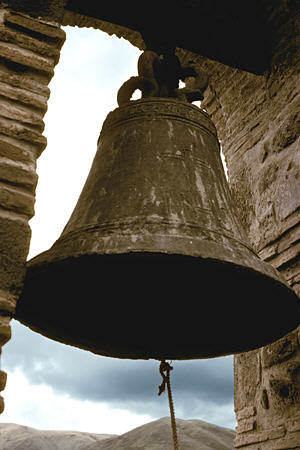 Oropesa church bell. Peru.