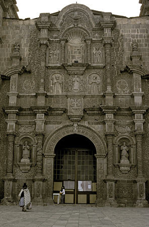 Puno Cathedral. Peru.