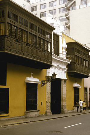Goyeneche House in Lima. Peru.