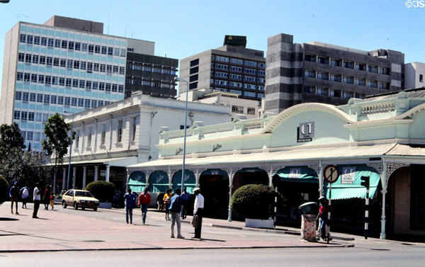 Colonial-style heritage buildings, Harare. Zimbabwe.