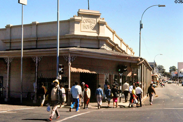 Corner House heritage commercial building in Harare. Zimbabwe.