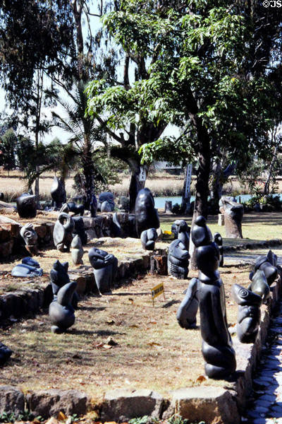 Sculpture Garden of Harare. Zimbabwe.