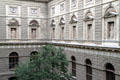 Courtyard at Kunsthistorisches Museum. Vienna, Austria.