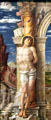 St. Sebastian painting by Andrea Mantegna at Kunsthistorisches Museum. Vienna, Austria.